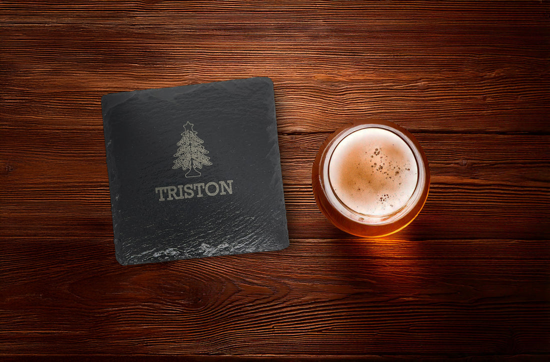 Engraved Slate Coasters