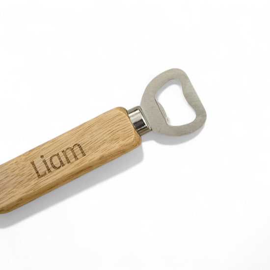 Engraved Wood Bottle Openers